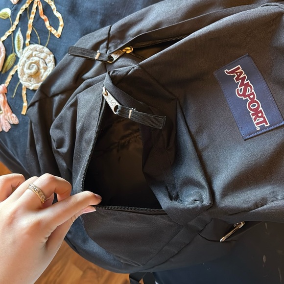 JanSport Classic Black Backpack - Picture 3 of 3